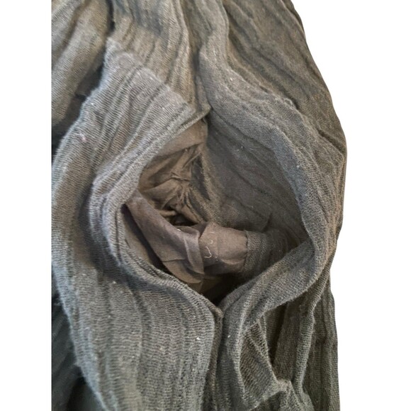 Free People Boho Embroidered Fall Midi Dress Size S Black Harvest Festival Folk - Picture 7 of 10